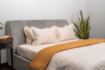 DESERT CAMEL & CHAMPAGNE SAND COMFORTER